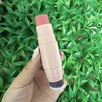 Stick de blush double embout, marque privée, hydratant, double usage pour les lèvres et les joues, haute pigmentation, texture lisse, facile à estomper
