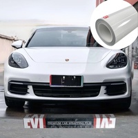 Facile à installer haute polymère cristal piano blanc wrap vinyle voiture rouleaux PVC pleine voiture vinyle wrap
