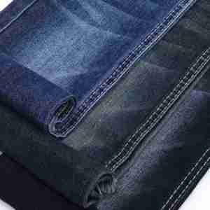 批发蓝灰色环保弹力边牛仔面料70% 棉-28% 聚酯-2% 氨纶混纺室内装潢行业 - Product Image 3