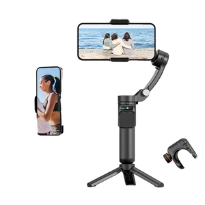 Stabilisateur de cardan portable 3 axes M02 avec suivi automatique IA, télécommande magnétique et prise de vue multi-mode pour smartphone (plastique) - Product Image 2