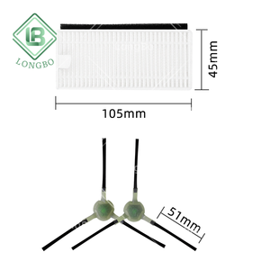 Cepillo Lateral y Filtro HEPA Compatibles con Aspiradoras Robóticas Lefant M201 T800 U180 M520 <span class=keywords><strong>OKP</strong></span> K7 K8 L3 MOOSOO MT501, Repuestos para Aspiradoras Robóticas - Product Image 2