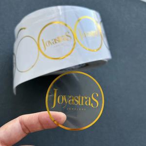 Không thấm nước rõ ràng nhãn dán giấy cuộn in ấn, giấy dán dính nhãn, nhựa trong suốt Nhãn dán nhãn tấm - Product Image 3