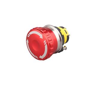 Bouton d'arrêt d'urgence en acier inoxydable 16mm/19mm/22mm, bouton poussoir de sécurité Scram, bouton d'arrêt d'urgence 10A 1NO IP67 LED pour appareils électroménagers - Product Image 6