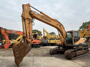 Excavadora de cadenas Hyundai 225LC importada de Corea, excavadora mediana 220 305 en buen estado, a la venta a bajo precio, excavadora usada original - Product Image 3
