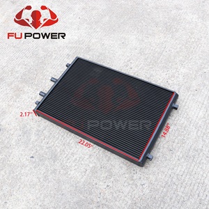 Échangeur de chaleur mise à niveau radiateur de montage avant pour Bmw M3 F80 S55 M4 F82 F83 noir/argent ZSF - Product Image 1