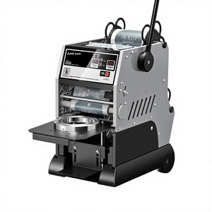 Machine à sceller manuelle à film pour boissons, lait de soja, thé au lait en gobelet haut, usage commercial, modèle Orange Rice Mini9S - Product Image 1