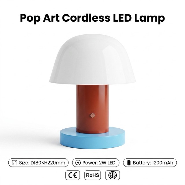 Modern Rechargeable USB Powered LED Touch Control Dimmable Eye Caring Adjustable Cordless Table Lamp for Bedroom Living Room