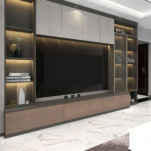 Mueble de TV de Madera Duradero de Alta Calidad con Diseño Moderno para Soporte Estable de TV, Uso en Sala de Estar y Apartamentos, Compatible con TV de 65+ Pulgadas - Product Image 3