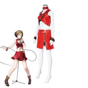 Disfraz de Cosplay de Meiko Sakine Mika, Vestido Rojo, Primavera 2026, con Etiqueta para Muñecas de Dibujos Animados, Edad 14+, Ventas en Europa y América - Product Image 3