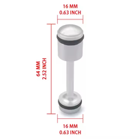 Déviateur d'huile en aluminium billette LS |   Prise de courant arrière GM Gen III & IV |   Remplace l'OEM 12573460