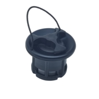 Buse d'air POM à rainure pour bateau pneumatique en PVC, radeau, pêche en piscine, avec pression de 15 PSI