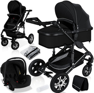 <span class=keywords><strong>New</strong></span> Arrival Luxury 3-trong-1 vận chuyển xe đẩy em bé với xe Ghế pram có thể gập lại và ánh sáng du lịch <span class=keywords><strong>Buggy</strong></span> cho 3-năm-tuổi - Product Image 2