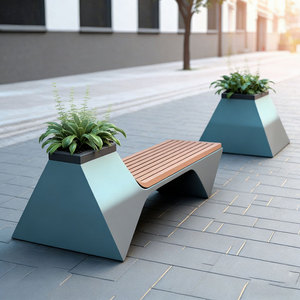 Y660 Modern Fiberglass Flower Pot Leisure Chair-Hexagon Shape Waiting Chairs for School & Hotel Public Areas - Product Image 6