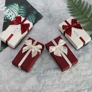 Manufacturer Direct Sales Customizable Exquisite Rectangle Gift Boxes for Giving to Friends during Holidays