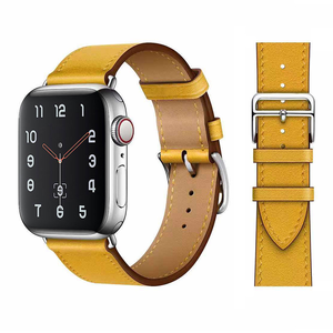 <span class=keywords><strong>Correa</strong></span> de Reloj de Diseño de Lujo, Correas de Repuesto, <span class=keywords><strong>Correa</strong></span> Inteligente para Muñeca, <span class=keywords><strong>Correa</strong></span> de Cuero para <span class=keywords><strong>Apple</strong></span> Iwatch Series 7 6 5 - Product Image 2