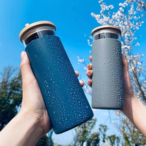 Borracce in Vetro Borosilicato a Doppia Parete da 20oz, 30oz, 40oz, Personalizzabili, Arcobaleno, per Viaggi, Senza BPA, Antigoccia, per Sublimazione - Product Image 2