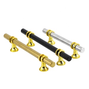 Winstar Modern Stainless Steel T-Bar Kitchen Cabinet Handle <strong>Gold</strong> <strong>Drawer</strong> <strong>Pulls</strong> and Knobs for Dresser Bedroom Bathroom Furniture - Product Image 3