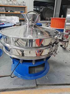 Paslanmaz Çelik Çok Katmanlı 800mm Döner Titreşimli Elek Makinesi Polen Ekstraksiyon Tozu İçin - Product Image 6