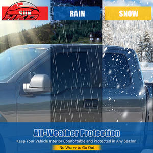 สำหรับฟอร์ด F150 17-25 F250 F350 F450 15-25ที่บังแสงหน้าต่างแบบขยายในช่อง - Product Image 6