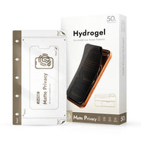 Lámina Protectora de Pantalla de Hidrogel con Nanorrevestimiento Antihuellas de 4 Capas y Corte sin Uniones para Máquina de Corte y Laminado