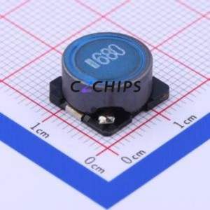 Inducteur de puissance SMD SLF12565T-680M2R0-H, 12,5x12,5 mm (Inductance : 68 µH) (Précision : 20 % Courant nominal : 2,4 A) - Product Image 1