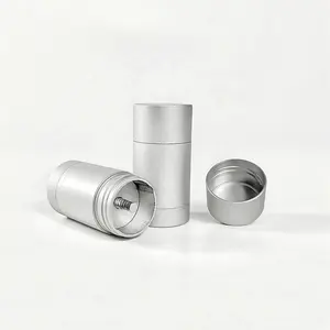 Contenitore deodorante in alluminio portatile da 10ml con bastoncino di profumo solido con bastoncino antitraspirante