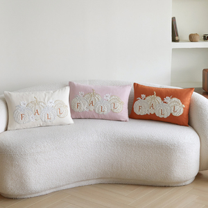 Thiết kế mới Thêu 18x18 trang trí gối trường hợp Halloween ném gối bao gồm - Product Image 4