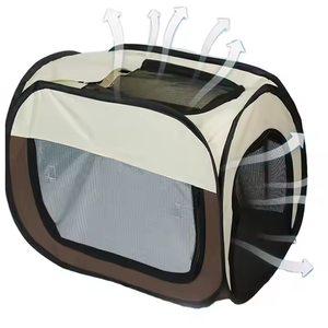 Woof chat Cage intérieur parc chaton maison grande taille chats transporteur voiture voyage Portable chenil douche extérieure boîte de séchage - Product Image 5