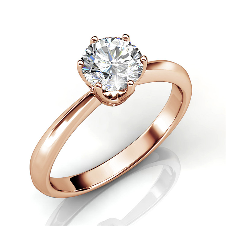 Quality Brass with 18K Rose gold plated