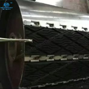 Kömür madencilik konveyörü sistemi 18mm kalın slayt etiketleme kasnak etiketleme levha kauçuk doğal sineklik rulo - Product Image 3