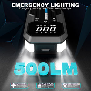 Démarreur de <span class=keywords><strong>voiture</strong></span> et de camion portable 12V 2000A avec gonfleur de pneus, charge USB-C et lumière LED - Product Image 4