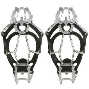Chaussures d'extérieur antidérapantes à 18 dents, griffe de glace, pinces, Crampons, hiver, escalade, Camping, randonnée, chaussures de <span class=keywords><strong>neige</strong></span> - Product Image 3