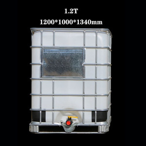 Conteneur IBC de 1000 L avec structure en fer, réservoir d'eau d'une tonne, résistant aux produits chimiques et au diesel, conception anti-fuite en plastique, étanche en HDPE - Product Image 4