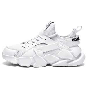 Zapatos Casuales de Plataforma para Hombre, Otoño Invierno, Forro de Malla, Suela Gruesa, Ligeros, Tipo Calcetín, EVA, Talla Extra Grande - Product Image 1