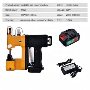 Portable <strong>Bag</strong> Sealing <strong>Machine</strong> Handheld Sack <strong>Sewing</strong> <strong>Machine</strong> Handheld Electric Industrial Closer <strong>Machine</strong> for Woven <strong>Bag</strong> - Product Image 5