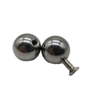 Tùy Chỉnh Cao Đánh Bóng Threading Lỗ Bóng 10Mm 20Mm 30Mm 40Mm 50Mm Threaded Thép Không Gỉ Bóng Với Chủ Đề - Product Image 2