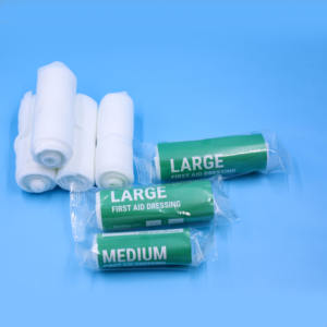 ضمادات الإسعافات الأولية بالجملة |   معقم للاستخدام مرة واحدة |   حاصل على شهادة CE/ISO |   امتصاص عالي للمستشفيات والطلبات الخارجية بالجملة - Product Image 2