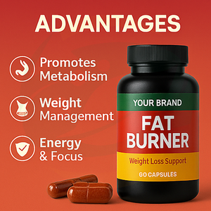 Hot verkopende natuurlijke kruidensupplement nachtelijke vetverbrander supplement ondersteunt het metabolisme helpt bij het slapen vetverbrander capsules - Product Image 3