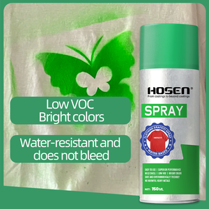 สีสเปรย์ HOSEN 450 มล. สำหรับวาดเสื้อผ้า ระบายสีกราฟฟิตี DIY - Product Image 2