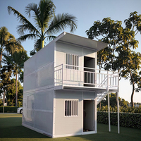 Contenedor prefabricado aislado hogar extensible ensamblar lujo 3 4 dormitorios acero Modular apartamento estructura edificios habitación casa