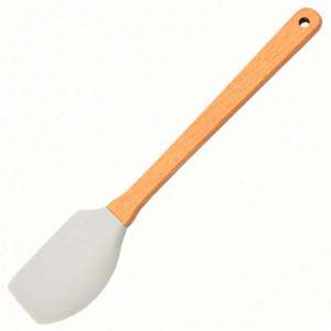 Espátulas de Silicona Antiadherentes con Mango de Madera para Repostería, Utensilios de Cocina Multifuncionales Ecológicos para Uso a Altas Temperaturas - Product Image 6