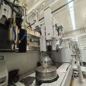 Torno Vertical CNC <span class=keywords><strong>CHIFA</strong></span> MEGA TURN Usado, Torno-Fresadora Compuesto de 4 Ejes, Control FANUC 18i-MB, Mesa Rotatoria para Carga Pesada - Product Image 5