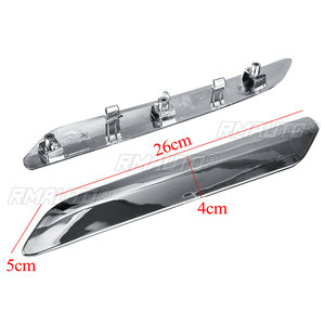 Cubierta Cromada para Parachoques Delantero y Trasero para Citroen C5 X7 2007-2015, Tira Decorativa Antiarañazos, Adhesivo para Coche, Decoración DIY - Product Image 5