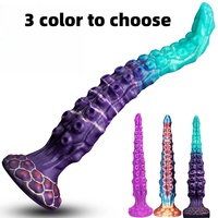 34,8 cm Großer Monster-Dildo, Anales Spielzeug, Fantasy-Tentakel-Dildo, Prostata-Massagegerät, Erwachsenen-Spielzeug für Männer und Frauen, G-Punkt und Klitoris-Stimulator