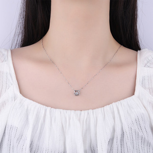 Collana con Ciondolo Gatto Rosa per Donne, Stile Carino, Gioielli alla Moda per Uso Quotidiano, Regalo - Product Image 3