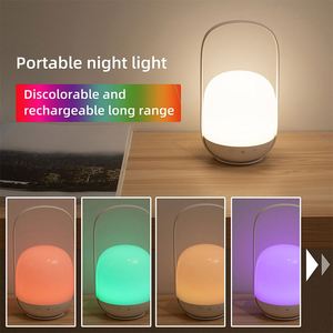 Outdoor Hanging Camping Portable Lamp Mini <b>Remote</b> Control Colorful Atmosphere Lamp Bedroom Reading Night <b>Light</b> Factory - Product Image 2