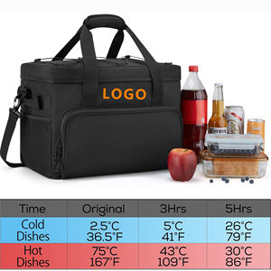 Sacs de voyage isothermes souples et pliables de 15 L, étanches, pour pique-nique, glacière et boissons (24/48 canettes) - Product Image 3