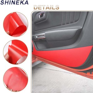 Vendita calda porta Anti calcio in fibra di carbonio adesivi protettivi <span class=keywords><strong>per</strong></span> Ford Mustang 2015 + - Product Image 3