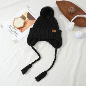 Bonnet en tricot torsadé 100 % acrylique, unisexe, pour adulte, idéal pour l'hiver, décontracté, chaud, pour l'extérieur et les températures froides, vente en gros - Product Image 2