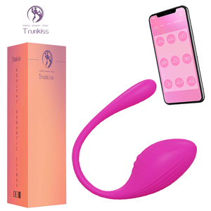 Hoogwaardige Vrouwelijke Masturbatie <span class=keywords><strong>Vibrator</strong></span> Ei Volwassen Geslachtsproduct 10 Frequentie <span class=keywords><strong>Super</strong></span> Sterke Vibratie App Controle <span class=keywords><strong>Vibrator</strong></span> - Product Image 1